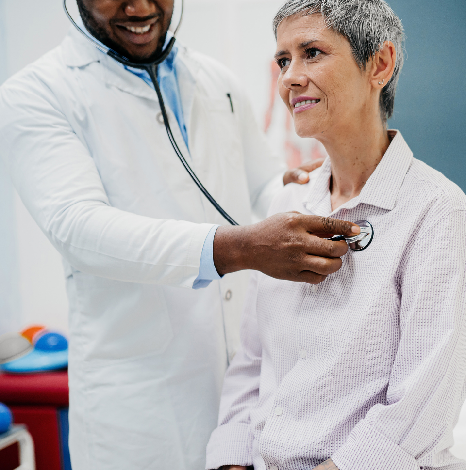 doctor with a stethoscope